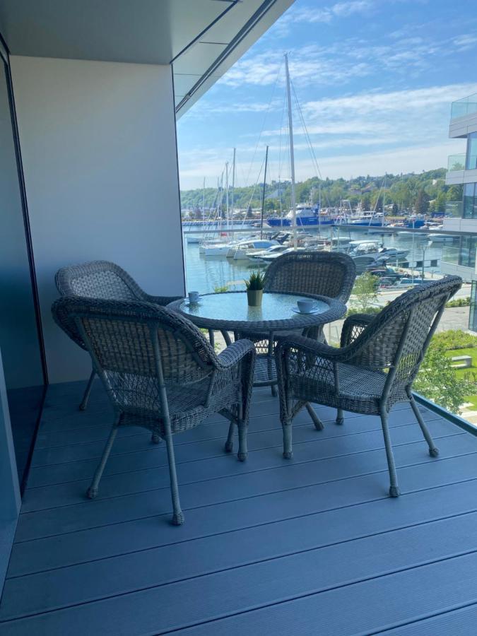 شقة Apartament Gdynia Yacht Park Marina Luksusowy Apartament Nad Morzem المظهر الخارجي الصورة